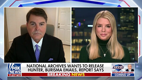 Pam Bondi, Gregg Jarrett on Biden corruption when NARA wanted to release Hunter Biden,Burisma emails