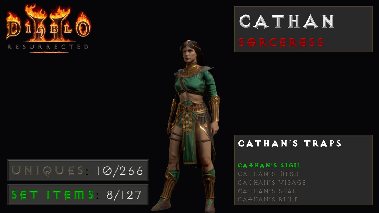 Diablo II: Resurrected - Cathan: Sorceress Creation (EP-1)