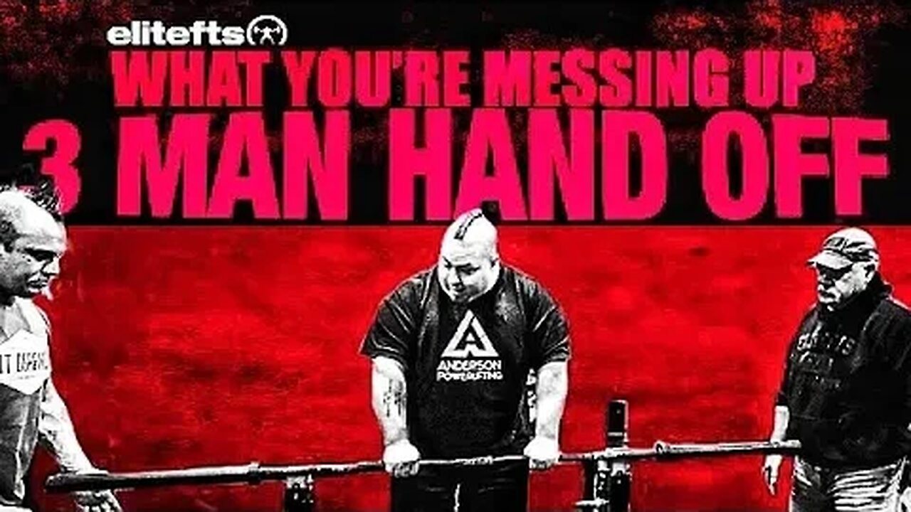 Handoff The Barbell Like A PRO | 3 MAN HANDOFF With Jimmy Kolb