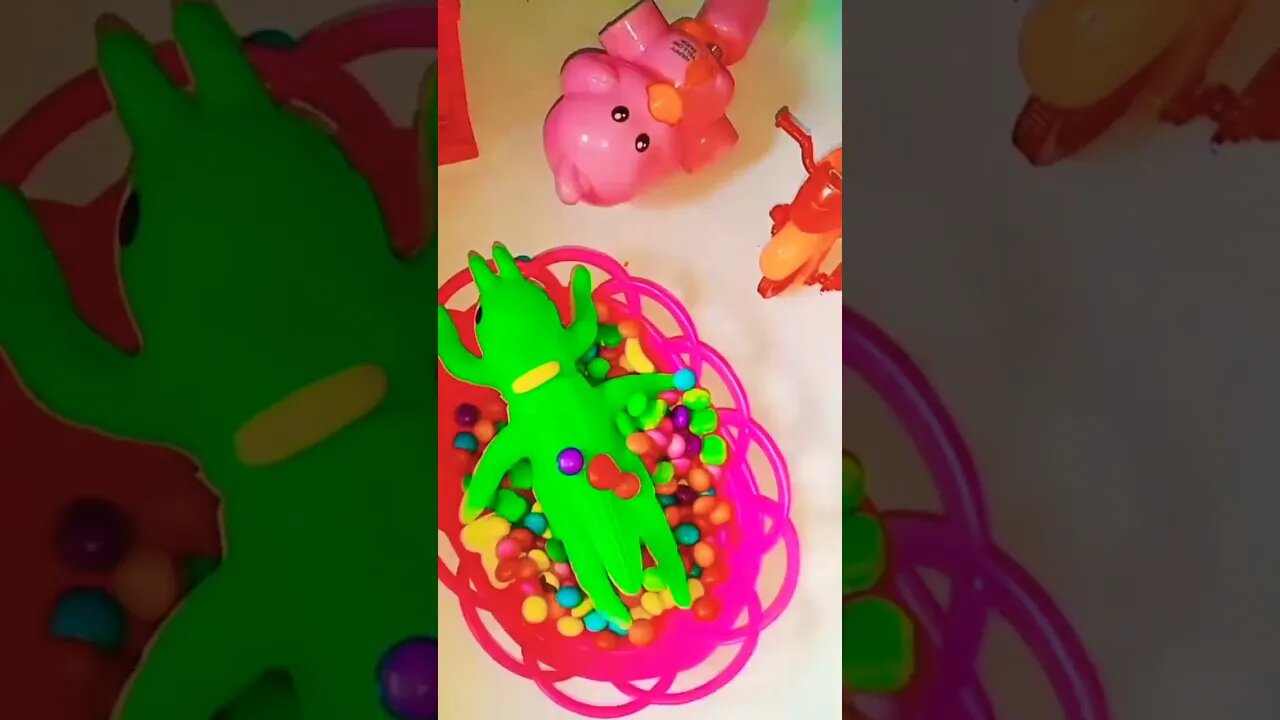 mixing candy