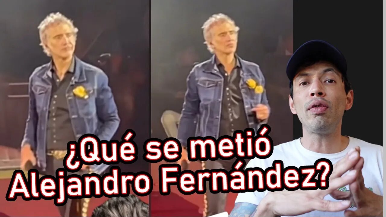 Qué se Metió Alejandro Fernández 🤔 Completo!