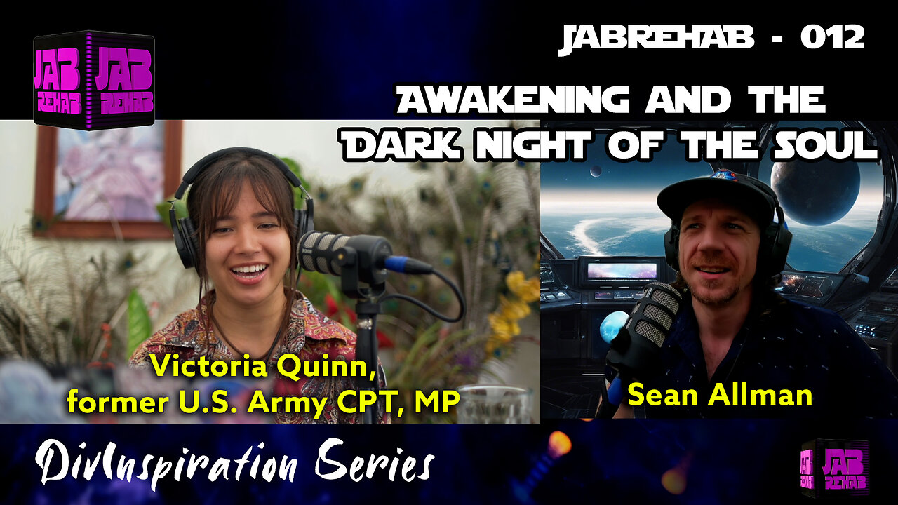 Jab Rehab 012 - Awakening with Former Cpt. Victoria Quinn MP US Army -