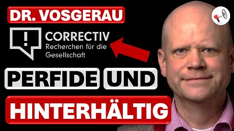 Die perfide Methode Correctiv | Interview mit Dr. Ulrich Vosgerau