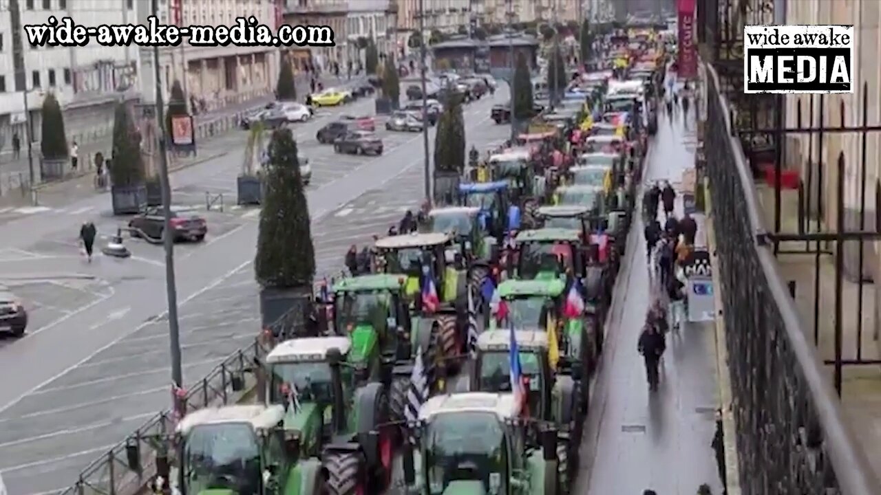 All over Europe, farmers are staging massive protests against their own governments