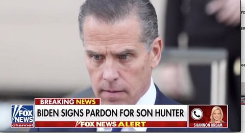 IS ANYONE SURPRISED, PARDON FOR HUNTER?