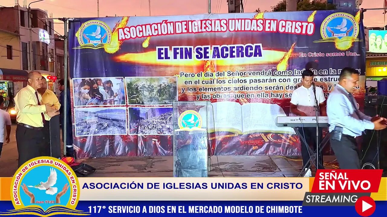 117° SERVICIO A DIOS EN EL MERCADO MODELO DE CHIMBOTE