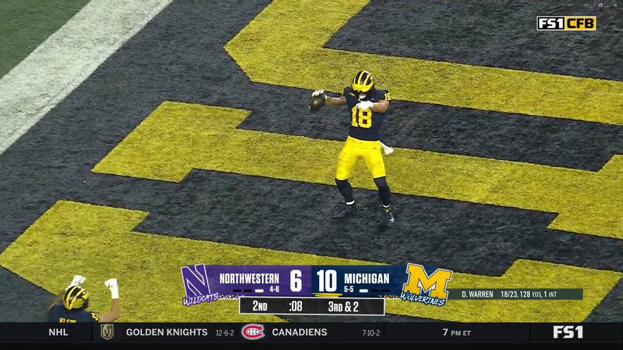 2024 - Week 13 - Northwestern @ Michigan - Condensed (Every Snap + Replays)