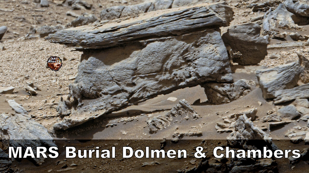 MARS Burial Dolmen and Square Tomb Chambers. ArtAlienTV