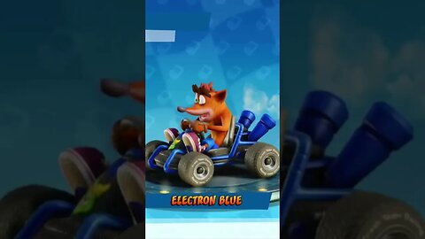 Electron Blue Paint Job Showcase - Crash Team Racing Nitro-Fueled