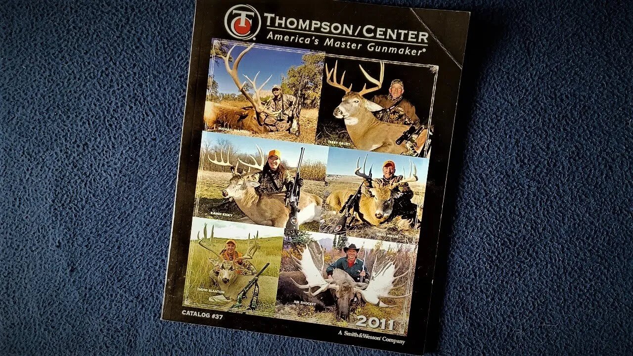 Vintage CATALOG REVIEW: THOMPSON/CENTER America's Master Gunmaker, 2011 Catalog #37