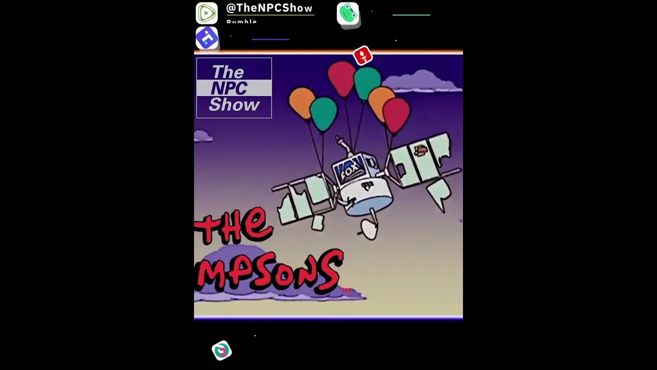 The Simpsons Predicted Space Balloons 🟠⚪🟣 The NPC Show