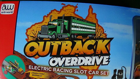 Auto World's HO Scale Outback Overdrive X Traction Slot Car Set Overview and Review