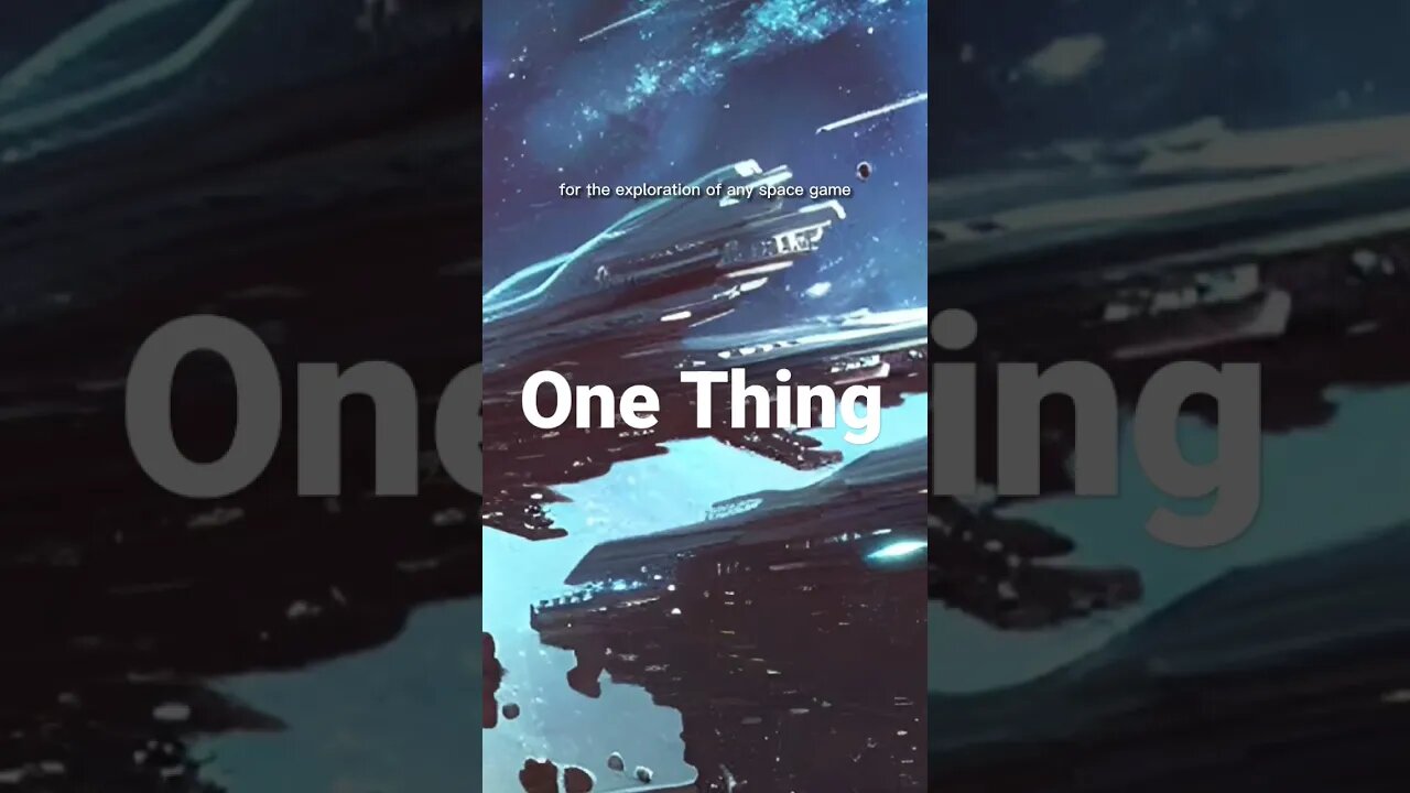One Thing for Starfield... #starfield