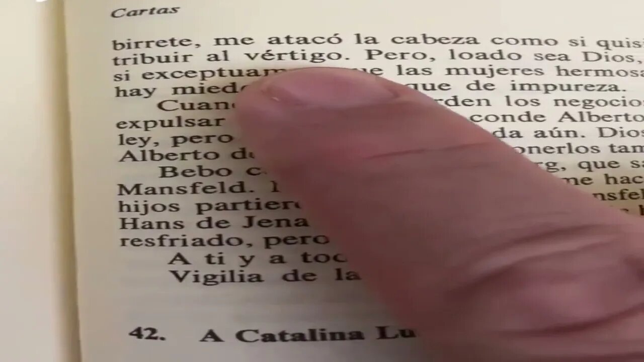 Sobre Lutero y sus cartas - P. Juan Molina