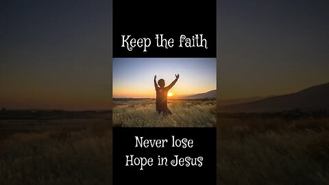 NEVER GIVE UP ON JESUS!