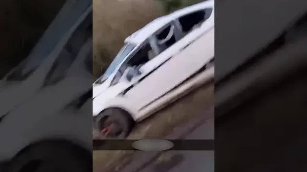 CRASHED FORD FIESTA