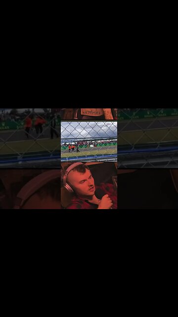 Protesters on track at British GP #shorts