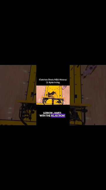 Kyrie Irving Clutchest Shot EVER? #shorts