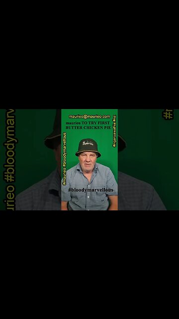 #maurieo #shorts BUTTER CHICKEN PIE REACTION COMING SOON