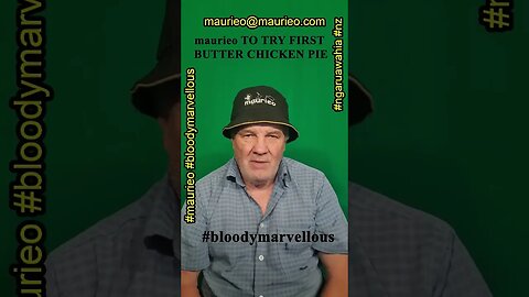 #maurieo #shorts BUTTER CHICKEN PIE REACTION COMING SOON