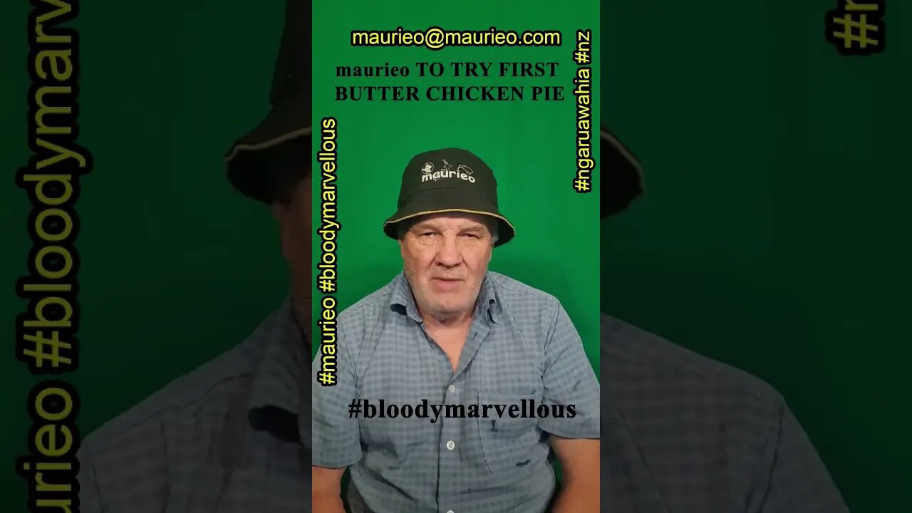 #maurieo #shorts BUTTER CHICKEN PIE REACTION COMING SOON