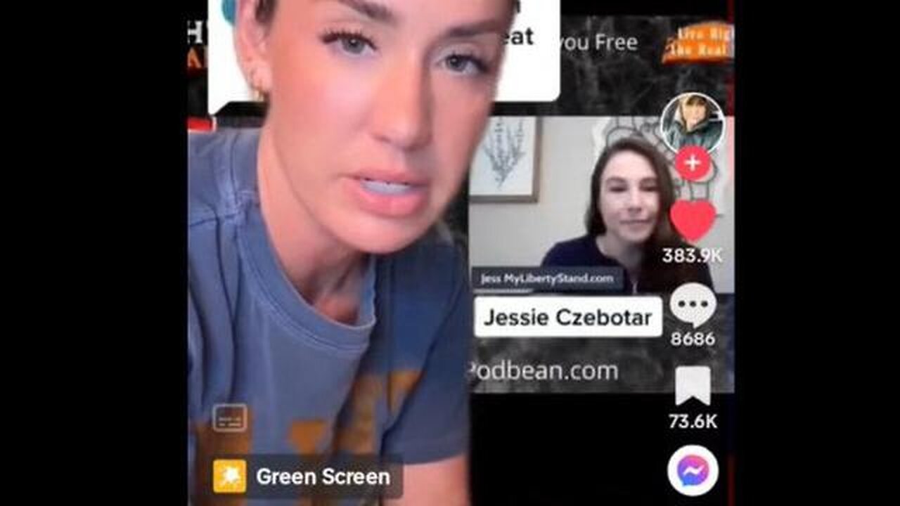 JESSIE MARIE CZEBOTAR IS GOING VIRAL