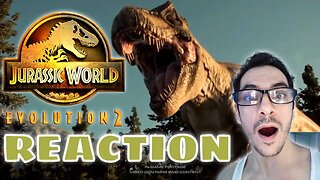 Jurassic World Evolution 2 TRAILER - NEW DOMINION BUNDLE REACTION