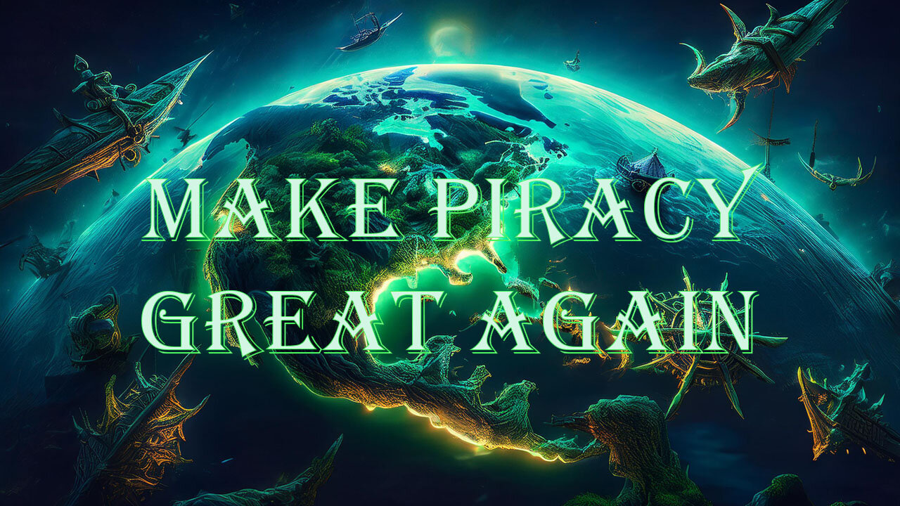 The Future Belongs to Ghost Pirates #MPGA Make Piracy Great Again - #PsyWar QanonSec Show