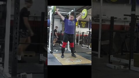 85 kg / 187 lb - Muscle Snatch