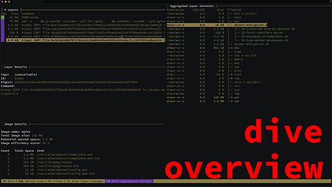 dive command overview