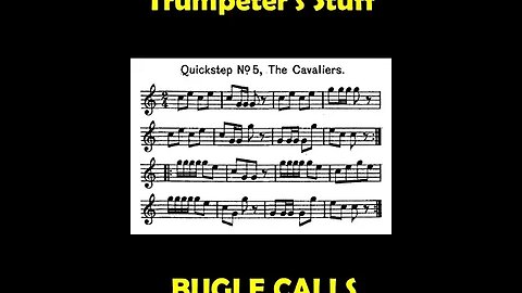 #Shorts QuickSteps 05 - The Cavaliers - Bugle Calls on Trumpet [Army Wake Up Trumpet]