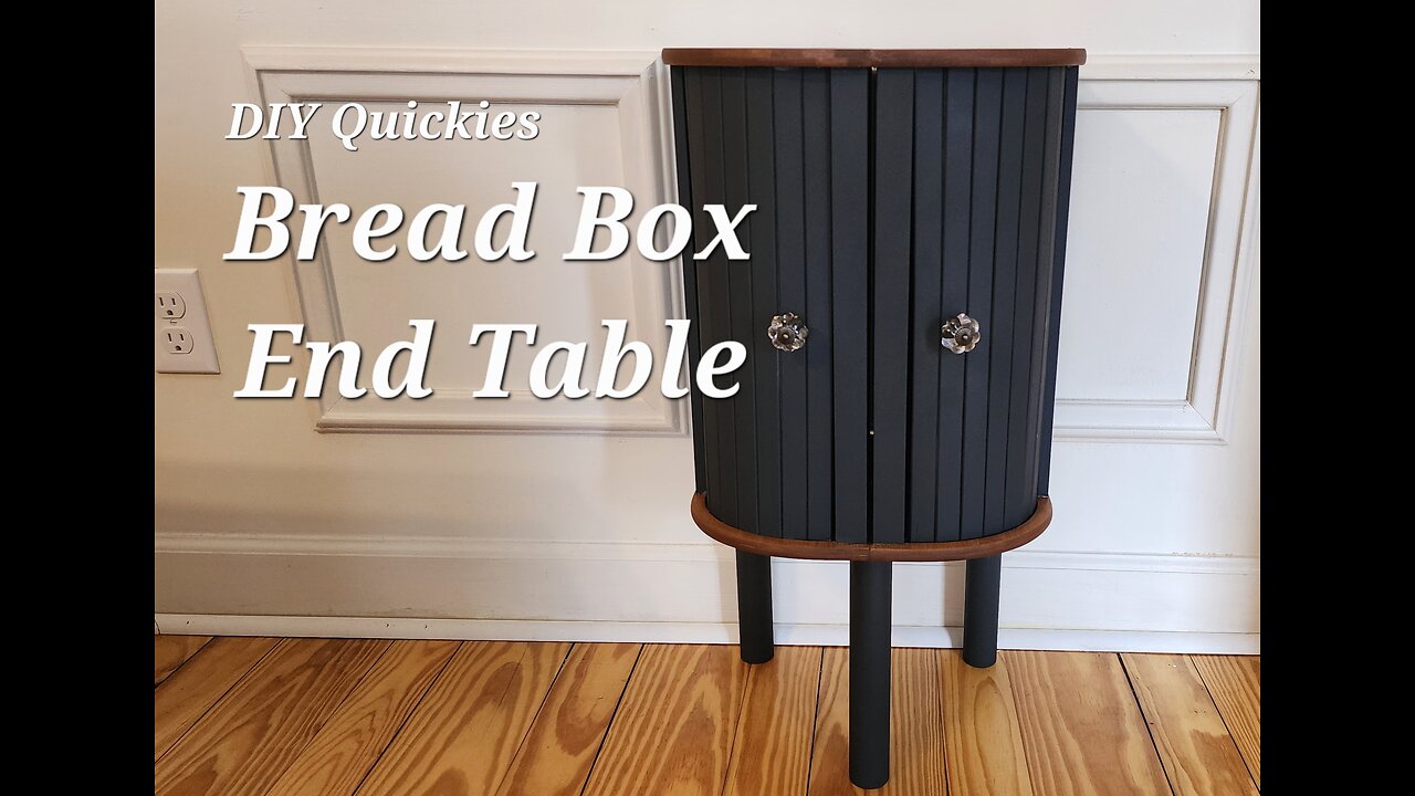 DIY Quickies: Bread Box End Table