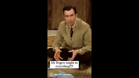 Thank you Mr Rogers