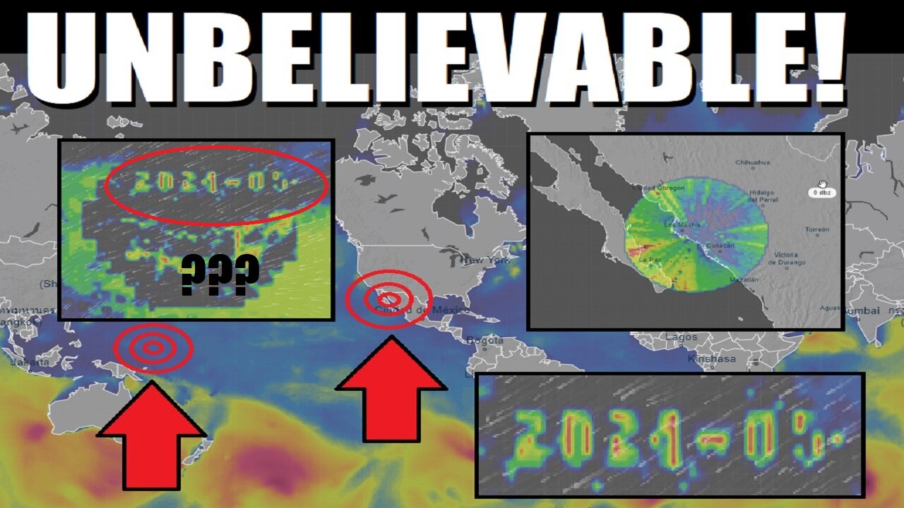 🤯 IMPOSSIBLE! CODED Radar Anomalies ALL OVER The Pacific & Baja California!