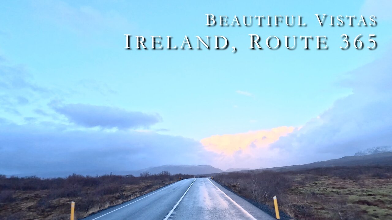 Peaceful Music While Driving To Reykjavik, Iceland | 4K | 5.1 Surround