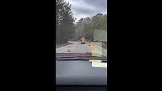 Driving through tight cones