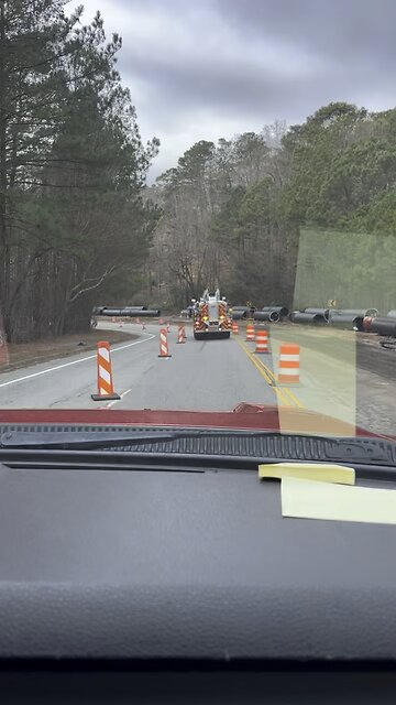 Driving through tight cones