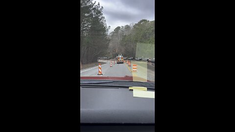 Driving through tight cones