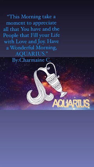 Aquarius ♒️ #fyp #Aquarius #poetry