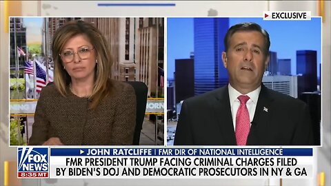 ‘TRAIN WRECK’: John Ratcliffe scorches New York’s prosecution against Trump