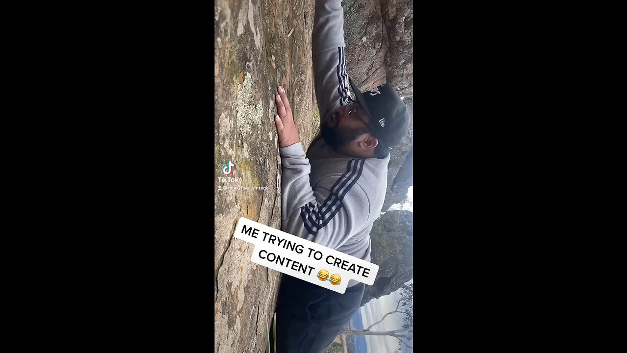 Dad's Rocky Mountain Pretend Climb: A Hilarious Fail Exposed by Daughter