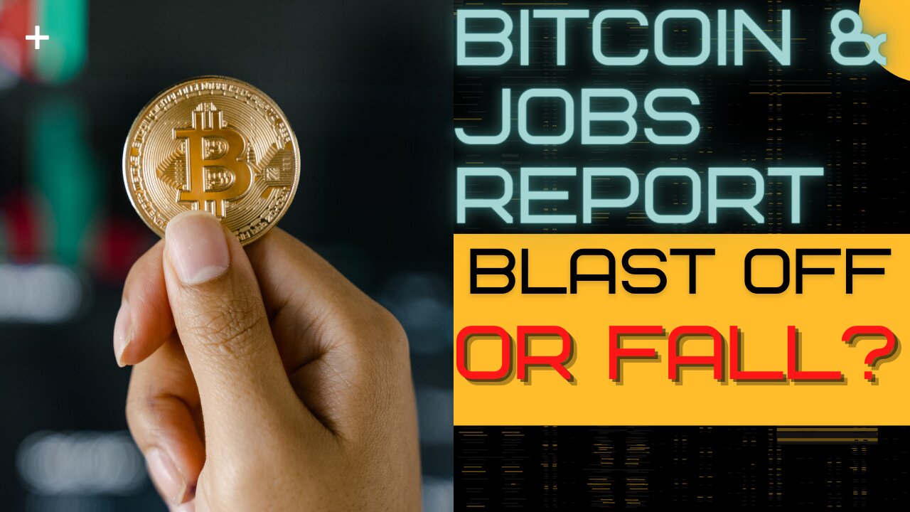 Bitcoin & JOBS REPORT, NEVER BEFORE SEEN INDICATOR FIRING OFF...WILL BITCOIN FALL OR BLAST OFF?