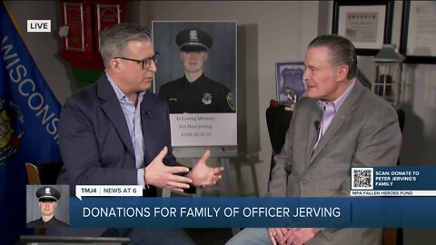 Donations for Jerving's family: Bob Donovan