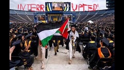 Pro-Palestidiots INTERRUPT Graduation Ceremony!