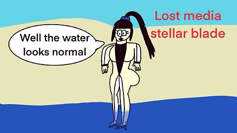 Stellar blade lost media cartoon