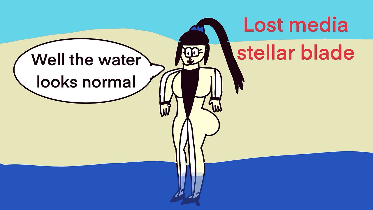 Stellar blade lost media cartoon