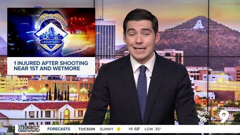 Shooting behind Walmart on Wetmore sends man to hospital