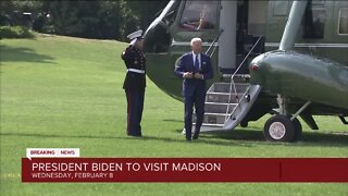 President Biden visiting Madison