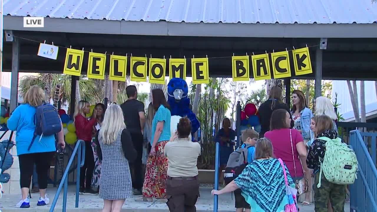 The Sanibel School welcomes back students
