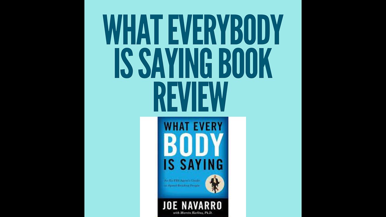 what everybody is saying book review